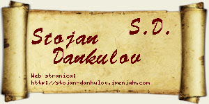 Stojan Dankulov vizit kartica